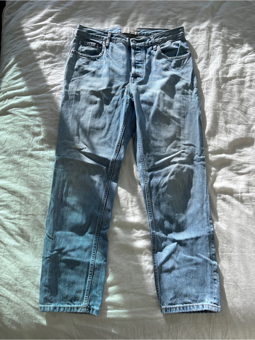 Everlane light-blue Way-High Slim Jean